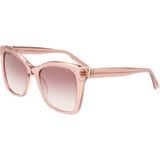Calvin Klein CK 22530S 601 53 Kelebek Şeffaf Kahverengi Kemik Kadın Güneş Gözlüğü