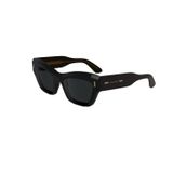 Calvin Klein CK 24531S 001 53 Unisex Geometrik Siyah Kemik Güneş Gözlüğü