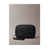 Calvin Klein Ck Erkek Embossed Woven Cüzdan - Siyah