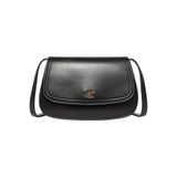 Calvin Klein CK FLAP CAMERA BAG Kadın Siyah Omuz Çanta
