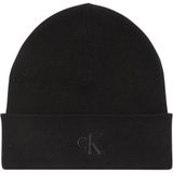 Calvin Klein Ck İnce Kaburga Beanie Lv04d8020g Erkek Şapkaları SİYAH OS