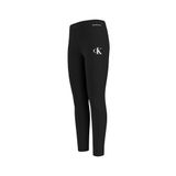 Calvin Klein Ck Logo Legging Kiz Çocuk Pantolon, Siyah, 16 Yas