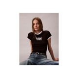 Calvin Klein Ck Lv047d208g Ss 1968 Graphıc Baby Tee Kadın Tshırt