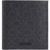 Calvin Klein CK MUST MONO COMP TRIFOLD W COIN Erkek Cüzdan, Siyah, Tek Beden