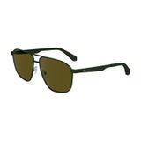Calvin Klein CKJ 24202S 309 59 Oval Füme Metal Erkek Güneş Gözlüğü