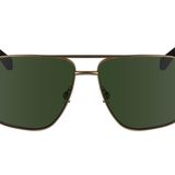 Calvin Klein CKJ24202S Dikdörtgen Amber Altın Erkek Güneş Gözlüğü