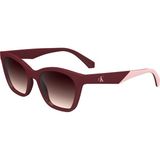 Calvin Klein CKJ24303S 605 47 Çocuk Güneş Gözlüğü - Bordo
