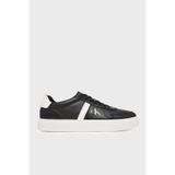 Calvin Klein CLASSIC CUPS LACE LTH EMB TONGUE Erkek Spor Ayakkabı, Ck Black, 41