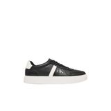 Calvin Klein CLASSIC CUPS LACE LTH EMB TONGUE Erkek Spor Ayakkabı, Ck Black, 44