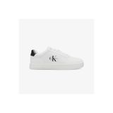Calvin Klein Classic Cupsole Mono Erkek Beyaz Sneaker