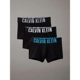 Calvin Klein Çok Renkli Trunk 3pk Erkek İçin Paça Tipi Kısa Desenli Boxer