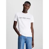 Calvin Klein Core Institutional Logo Slim Erkek T-Shirt - Beyaz