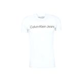 Calvin Klein CORE INSTITUTIONAL LOGO SLIM TEE Erkek T-shirt Bright White XL
