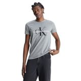 Calvin Klein Core Monologo Slim Tee Gri Erkek T-shirt