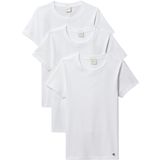 Calvin Klein COTTON TEE 3PK T-Shirt, M, LV00QS74859H0, Beyaz, Kadın