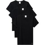 Calvin Klein COTTON TEE 3PK T-Shirt, M, LV00QS74859H1, Siyah, Kadın