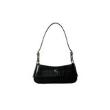 Calvin Klein Croc Small Deri Omuz Çantası, Standart, 5003298660, Siyah, Kadın