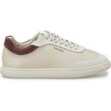 Calvin Klein CUPSOLE LACE UP - LTH SUE Krem Kadın Sneaker - Bej