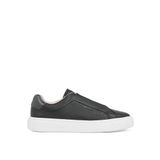 Calvin Klein cupsole slip on w/ml - lth Kadın Ayakkabı Black/Gunmetal 36 EU