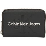 Calvin Klein Cüzdan Kartlık Bölmeli Minimalist Stil Kadınlar İçin Siyah