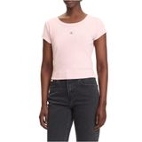 Calvin Klein D2 Collection T-shirt -VI7, L, LV047C200G, Pembe, Kadın