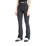 Calvin Klein Dar Kalıp Beli Lastikli Hızlı Kuruyan Geniş Paça Tayt, S, LVGWS5L611, Siyah, Kadın