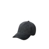 Calvin Klein Denim Emblem Burnout Şapka, Standart, LV04F5042GPA7, Gri, Kadın