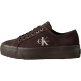 Calvin Klein Deri Karışımlı Logolu Sneaker Ayakkabı HW0HW03088VH2 Bayan AYAKKABI HW0HW03088 VH2