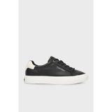 Calvin Klein Deri Logolu Bağcıklı Sneaker Ayakkabı HW0HW027470GK Bayan Ayakkabı HW0HW02747 0gk - 2J9-Siyah