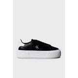 Calvin Klein Deri Logolu Platform Sneaker Ayakkabı YW0YW01928BEH Bayan Ayakkabı YW0YW01928 Beh - 2J9-Siyah