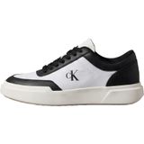 Calvin Klein Deri Logolu Sneaker Ayakkabı HM0HM0232601W Erkek AYAKKABI HM0HM02326 01W