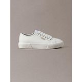 Calvin Klein Deri Logolu Sneaker Ayakkabı HW0HW030770K4 Bayan AYAKKABI HW0HW03077 0K4