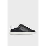 Calvin Klein Deri Logolu Sneaker Ayakkabı HW0HW032950GM Bayan AYAKKABI HW0HW03295 0GM SİYAH