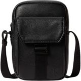 Calvin Klein Dokuma Kayış Omuz Çantası, Standart, LV04D3281G, Siyah/Beyaz Dokuma, Erkek