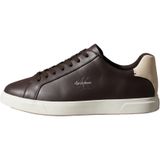 Calvin Klein Düşük Profilli Kupa Tabanlı Deri Sneaker, HM0HM02123