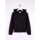 Calvin Klein Düz Kız Çocuk Siyah Sweatshırt IU0IU00707BEH - 8 Yaş