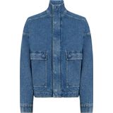 Calvin Klein easy denim bomber Kadın Ceket denim dark S