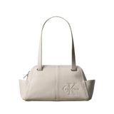 Calvin Klein Ekru Kadın Omuz Çantası POCKETS MONOLOGO SHOULDER BAG