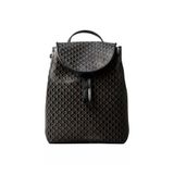 Calvin Klein Emblem Aop Mini Sırt Çantası, Tek Ebat, LV04F3507G2XA, Siyah, kadın