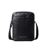 Calvin Klein Emblem Aop Slim Reporter Çanta, Standart, LV04D3334GUB1, Siyah, Erkek