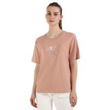 Calvin Klein embroidered monologo tee Kadın Shirt Tuscany S