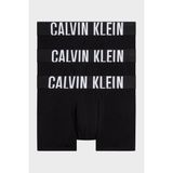 Calvin Klein Erkek 3'lü Siyah Boxer Trunk