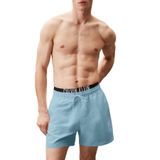 Calvin Klein Erkek 5" Boxer Intense Power Lv00n61015 Mayo (1'li Paket), Mavi (Chilly Blue), S