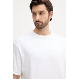 Calvin Klein Erkek A-Rel Fashion T-Shirt LV04LC206G - Beyaz - 2XL