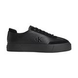 Calvin Klein Erkek Basket Cupsole Laceup Deri Sneaker - Siyah