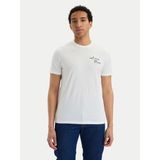 Calvin Klein Erkek Baskılı Bisiklet Yaka Slim Fit Kısa Kol Beyaz T-Shirt LV04RG837G-YAF - XL