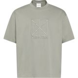 Calvin Klein Erkek Bej Calvin Klein Ss Rlxd Premıum Inte, Pez, S Bej Erkek T-Shirt - XL