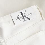 Calvin Klein Erkek Beyaz Calvin Klein 90's Straıght Erkek Beyaz Kot Pantolon