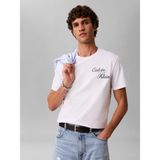Calvin Klein Erkek Beyaz Calvin Klein Ss 30S Eu Calvın Kle, Yaf Beyaz Erkek T-Shirt - XL