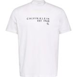 Calvin Klein Erkek Beyaz Calvin Klein Ss 30S Eu Wholesale, Yaf, S Beyaz Erkek T-Shirt